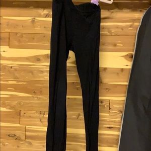 Justice size 14 girls black leggings